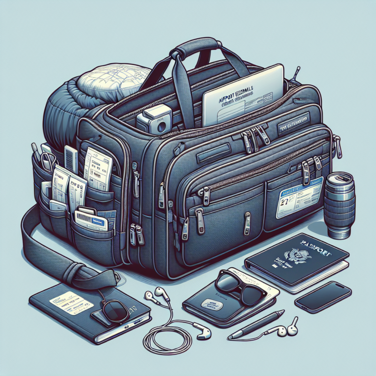 Airport Essentials Bag